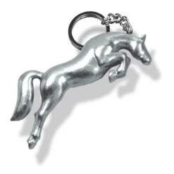 Kelley And Company 3D Jumper Key Ring - Silvertone