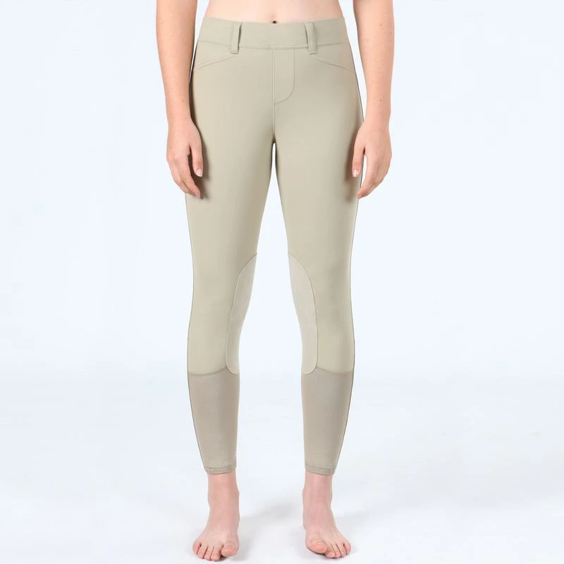 Irideon Women's Hampshire Knee Patch Tights - Classic Tan 2 Irideon Women's Hampshire Knee Patch Tights - Classic Tan - Image 2