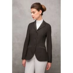 Alessandro Albanese Women's Motion Lite Competition Jacket - Espresso -Equestrian Riding Clothing 307500 800 800