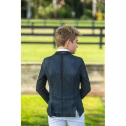 Alessandro Albanese Kids' Motion Lite Competition Jacket - Black -Equestrian Riding Clothing 314677 800 800