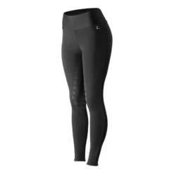 Horze Women's Juliet HyPer Flex Full Seat Tights - Black -Equestrian Riding Clothing 315991 800 800