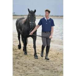 Romfh Men's Polo Short Sleeve Show Shirt - Navy/White 5 Romfh Men's Polo Short Sleeve Show Shirt - Navy/White -Equestrian Riding Clothing 316994 800 800