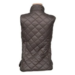 FITS Women's Everly Reversible Vest - Chocolate Stripe/Chocolate -Equestrian Riding Clothing 319877 800 800