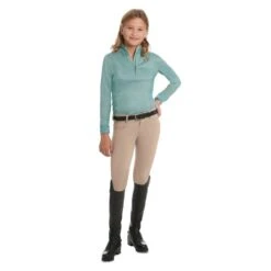 Ovation Kids' SoftFlex GripTec Breech - Neutral Beige