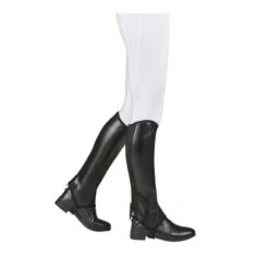 Saxon Kids' Syntovia Half Chaps - Black