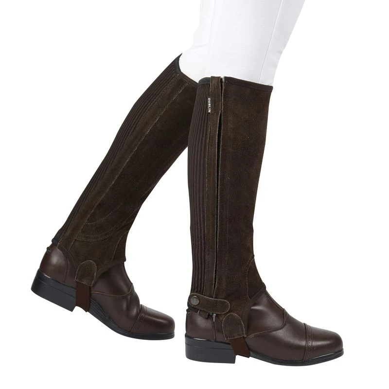 Dublin Suede Half Chaps II - Brown 1 Dublin Suede Half Chaps II - Brown