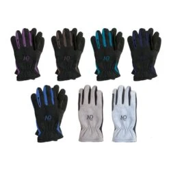 Ovation Polar Suede Fleece Glove - Black/Grey