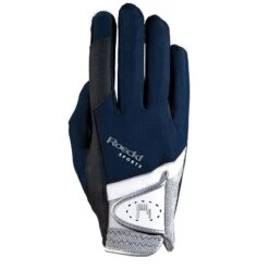 Roeckl Madrid Riding Gloves - Navy