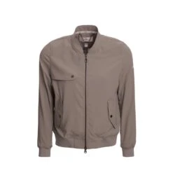 Alessandro Albanese Women's Luxury Silk Blouson Jacket - Taupe -Equestrian Riding Clothing 351946 800 800