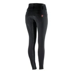 Horze Women's Tara Full Seat Breeches - Black 6 Horze Women's Tara Full Seat Breeches - Black -Equestrian Riding Clothing 377108 800 800