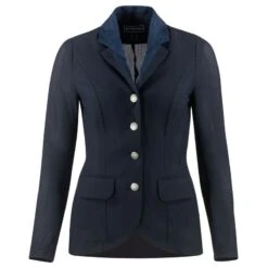 B Vertigo Women's Gabrielle Mesh Show Jacket - Navy Dark Blue 11 B Vertigo Women's Gabrielle Mesh Show Jacket - Navy Dark Blue -Equestrian Riding Clothing 379928 800 800