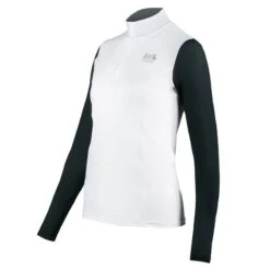 B Vertigo Women's Iris Long Sleeve Shirt - White
