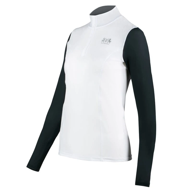 B Vertigo Women's Iris Long Sleeve Shirt - White 1 B Vertigo Women's Iris Long Sleeve Shirt - White