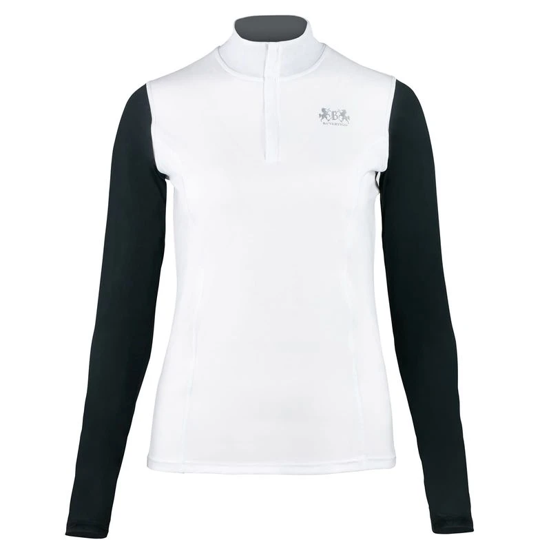B Vertigo Women's Iris Long Sleeve Shirt - White 3 B Vertigo Women's Iris Long Sleeve Shirt - White - Image 3
