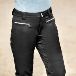 Horze Women's Adeline Full Seat Bootcut Breeches - Black -Equestrian Riding Clothing 382302 800 800