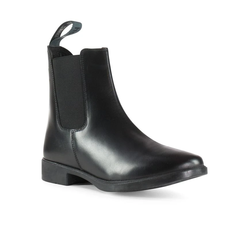 Horze Kids' Signature Jodhpur Boots - Black 1 Horze Kids' Signature Jodhpur Boots - Black