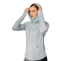 Horseware Women's Technical Hooded Top - Blue