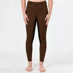 Irideon Kids' Thermasoft Knee Patch Breeches - Cobalt