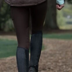 Irideon Kids' Thermasoft Knee Patch Breeches - Cobalt -Equestrian Riding Clothing 402963 800 800