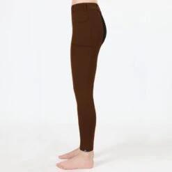 Irideon Kids' Thermasoft Knee Patch Breeches - Cobalt -Equestrian Riding Clothing 402964 800 800