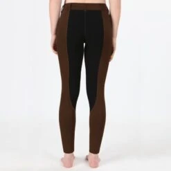 Irideon Kids' Thermasoft Knee Patch Breeches - Cobalt -Equestrian Riding Clothing 402965 800 800