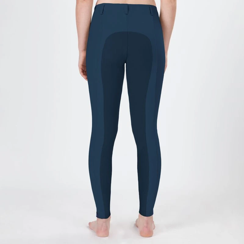 Irideon Women's Cadence Classic Full Seat Breeches - Chambray 1 Irideon Women's Cadence Classic Full Seat Breeches - Chambray