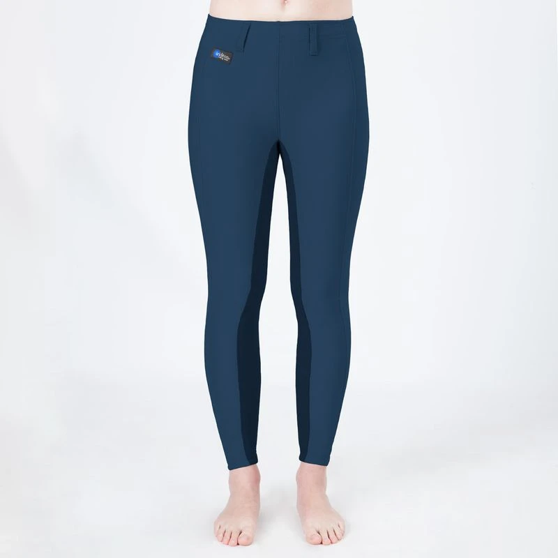 Irideon Women's Cadence Classic Full Seat Breeches - Chambray 2 Irideon Women's Cadence Classic Full Seat Breeches - Chambray - Image 2