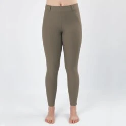 Irideon Kids' Issential Capriole Knee Patch Tights - Brindle