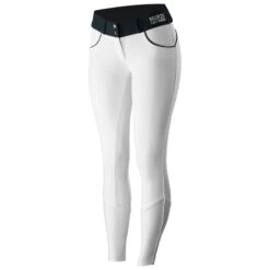 Horze Women's Nordic Performance Full Seat Breeches - White -Equestrian Riding Clothing 415289 800 800