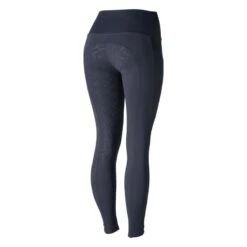 Horze Women's Gillian Silicone Full Seat Tights - Dark Navy -Equestrian Riding Clothing 416281 800 800