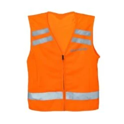 Shires Equi-Flector Safety Vest - Orange 5 Shires Equi-Flector Safety Vest - Orange -Equestrian Riding Clothing 420027 800 800