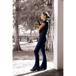 Ovation Women's Side Zip Kentucky Jod - Black