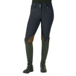 Romfh Women's Sarafina Knee Patch Euroseat - Classic Greystoke