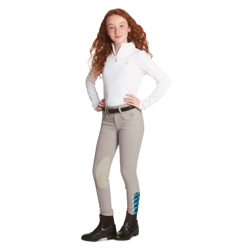 Ovation Kids' Endura Classic Kneepatch - Neutral Beige 1 Ovation Kids' Endura Classic Kneepatch - Neutral Beige