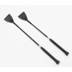 County Leather Wrap Soft Grip 19" Bat - Black