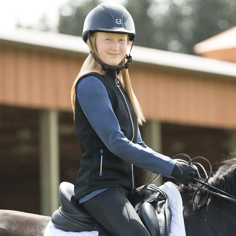 Irideon Kids' AirLoft Vest - Black 1 Irideon Kids' AirLoft Vest - Black