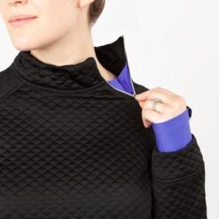 Irideon Women's AirLoft Pullover - Black 8 Irideon Women's AirLoft Pullover - Black -Equestrian Riding Clothing 449456 800 800