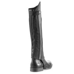Horze Quinton Leather Half Chaps - Black -Equestrian Riding Clothing 451243 800 800