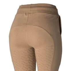 Horze Women's Sara Organic Cotton Tights - Chantarelle Beige -Equestrian Riding Clothing 452478 800 800