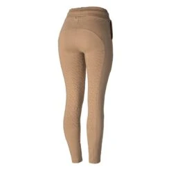Horze Women's Sara Organic Cotton Tights - Chantarelle Beige -Equestrian Riding Clothing 452481 800 800