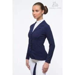 Cavalliera Women's Superior Show Jacket - Navy Blue