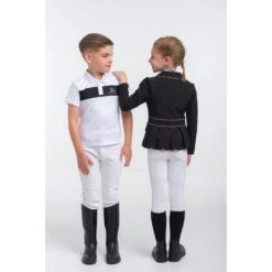 Cavalliera Kids' Crystal Purity Show Jacket - Black 7 Cavalliera Kids' Crystal Purity Show Jacket - Black -Equestrian Riding Clothing 456909 800 800