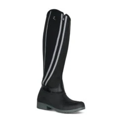 Horze Nome Neoprene Winter Tall Boots - Black -Equestrian Riding Clothing 477073 800 800