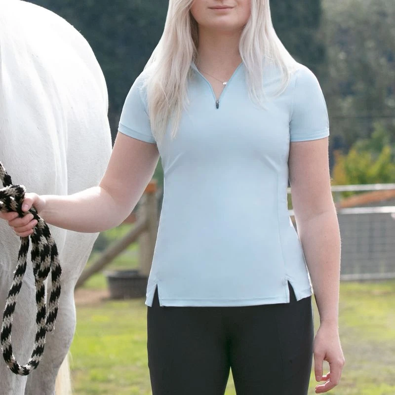 Irideon Women's Air-Tech Short Sleeve Jersey - Energy Blue 1 Irideon Women's Air-Tech Short Sleeve Jersey - Energy Blue