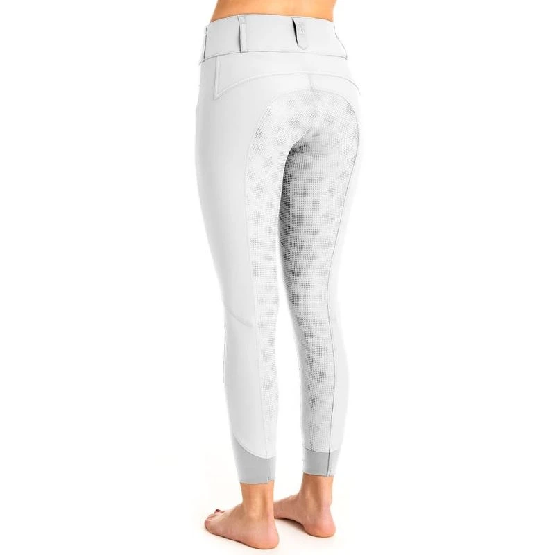 Tredstep Women's Solo Volte II Full Grip Breeches - White 2 Tredstep Women's Solo Volte II Full Grip Breeches - White - Image 2