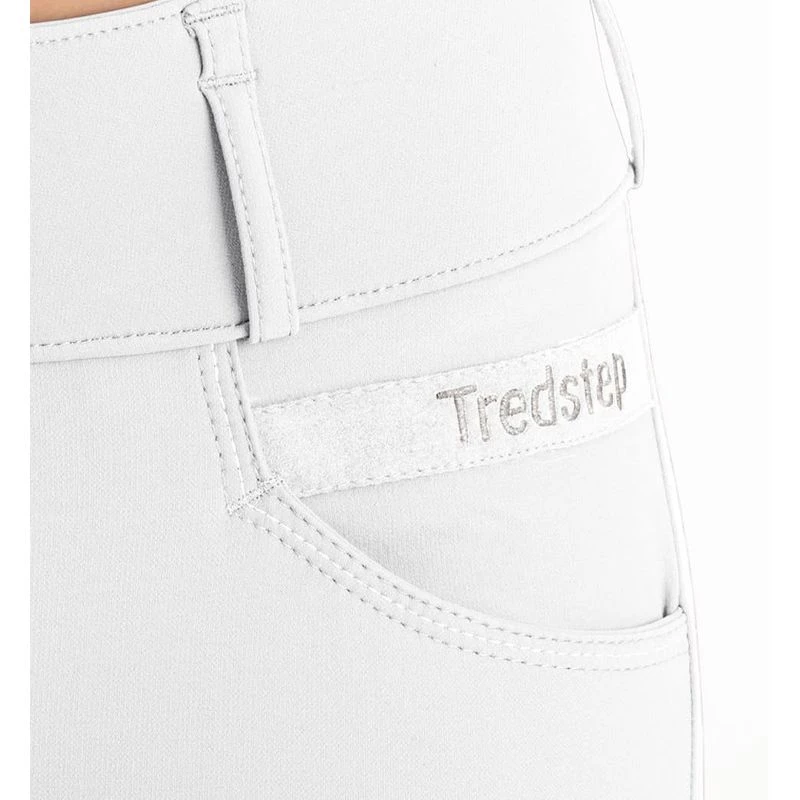 Tredstep Women's Solo Volte II Full Grip Breeches - White 7 Tredstep Women's Solo Volte II Full Grip Breeches - White - Image 7