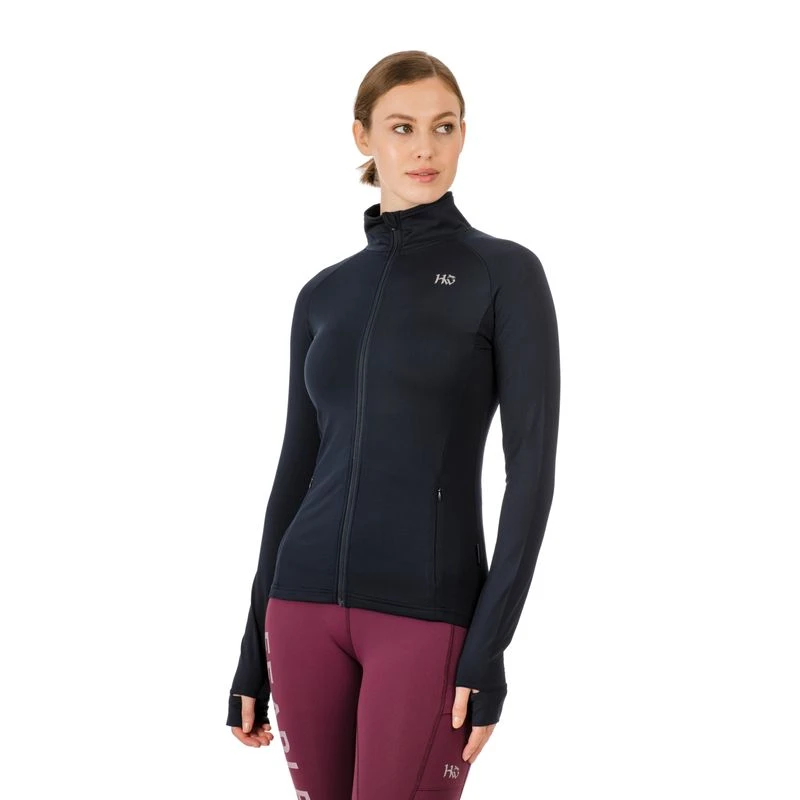 Horseware Women's Tara Tech Zip Top - Navy 1 Horseware Women's Tara Tech Zip Top - Navy