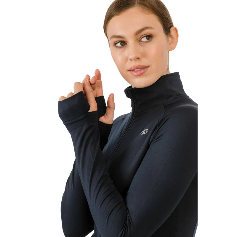 Horseware Women's Tara Tech Zip Top - Navy 3 Horseware Women's Tara Tech Zip Top - Navy - Image 3