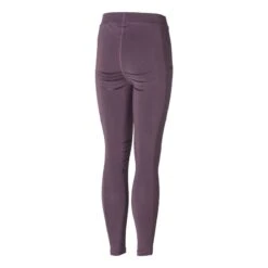 Horze Kids' Full Seat Tights W/Silicone Grip - Montana Grape Purple -Equestrian Riding Clothing 498683 800 800