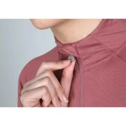 Shires Aubrion Women's Newbury Long Sleeve Sun Shirt - Dusky Pink -Equestrian Riding Clothing 514043 800 800